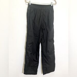 Columbia - Black Lightweight Packable Waterproof Nylon Snow Ski Pants - size S